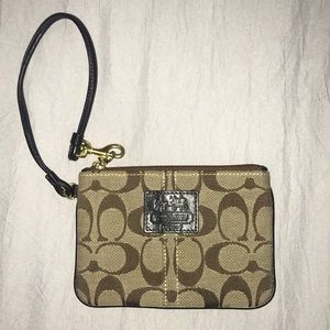 Coach wristlet